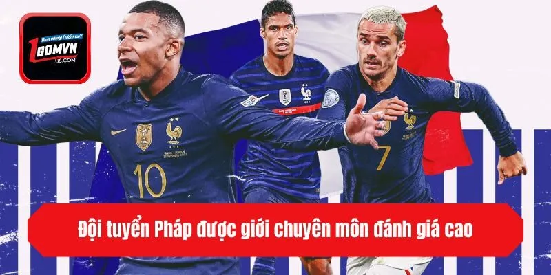 Đội tuyển Pháp được giới chuyên môn đánh giá cao